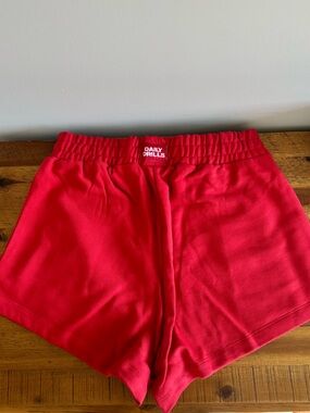 Daily Drills Vibrant Red Shorts